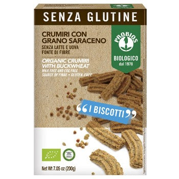 probios societa benefit crumiri con grano saraceno 200 g probios ean 8018699023882