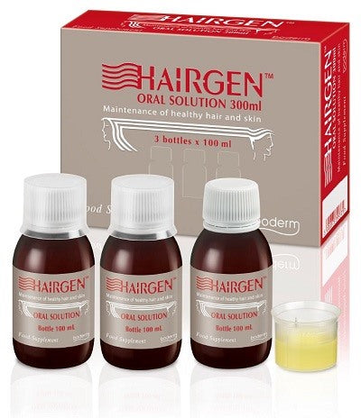 logofarma hairgen soluzione orale 3 boccette da 100 ml logofarma ean 5200375399371