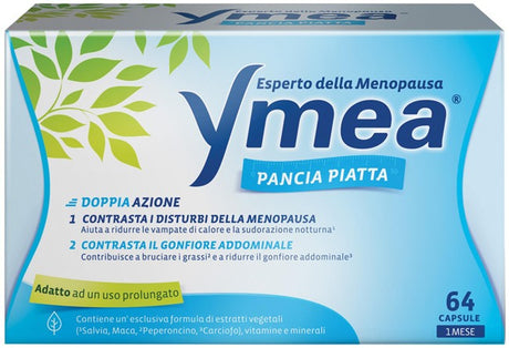 perrigo italia ymea pancia piatta 64 capsule nuova formula ymea ean 8004283157408