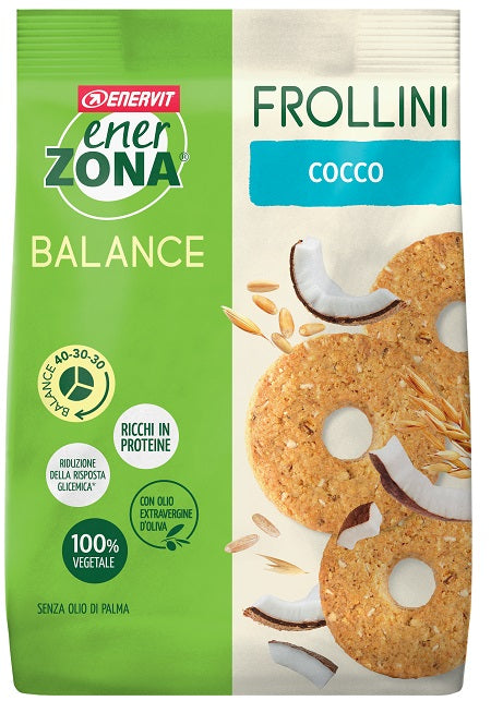 enervit enerzona frollino cocco 250 g enervit ean 8007640930041