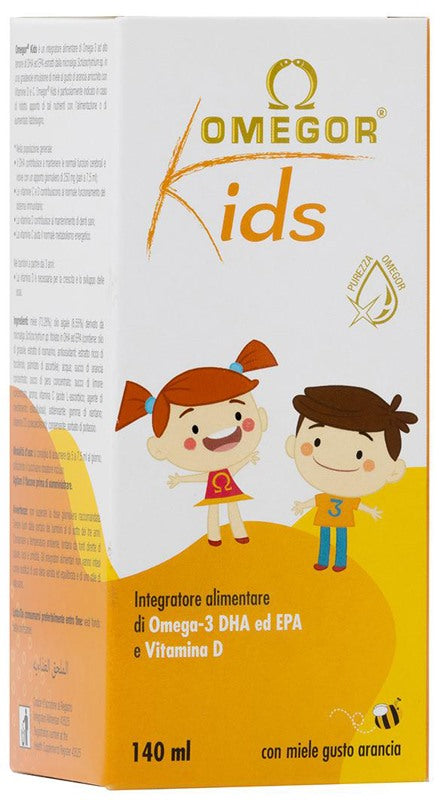 uga omegor kids 140 ml omegor ean 8033120250590