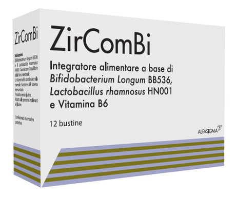 alfasigma chc zircombi 12 bustine zircombi