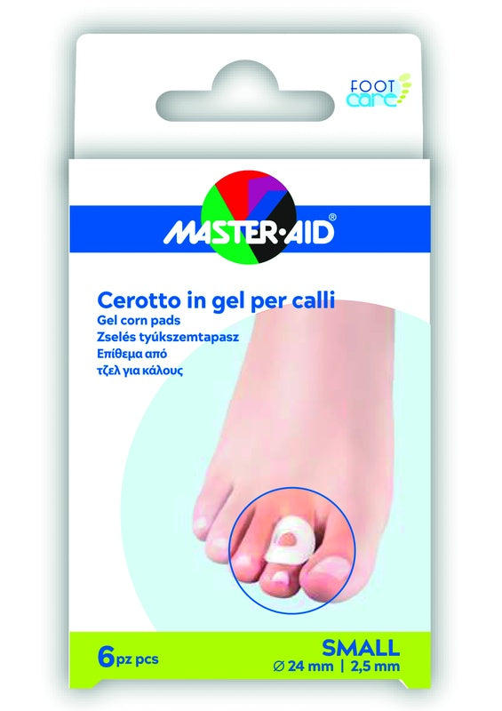 pietrasanta pharma cerotto protezione calli master aid footcare in gel small 6 pezzi b10 master aid ean 8032956145322