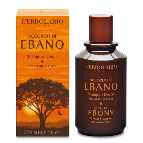 lerbolario accordo di ebano shampoo doccia 250 ml lerbolario ean 8022328110270