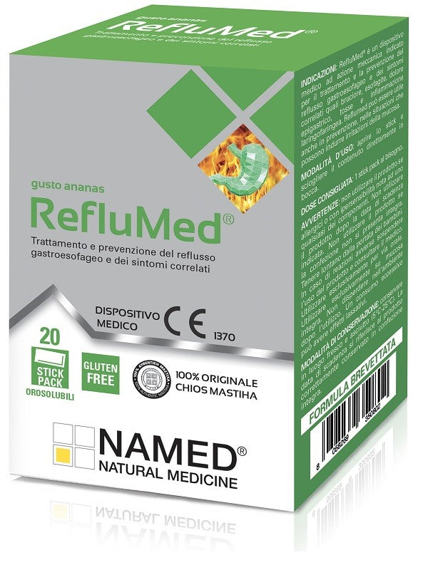 qualifarma reflumed dm ananas 20 stick named ean 8058269350802
