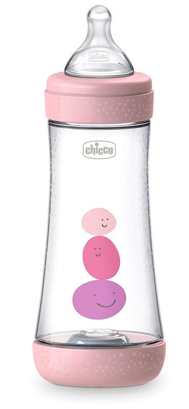 chicco artsana spa chicco biberon perfect 5 girl 300 ml in silicone 3 fori chicco ean 8058664122080
