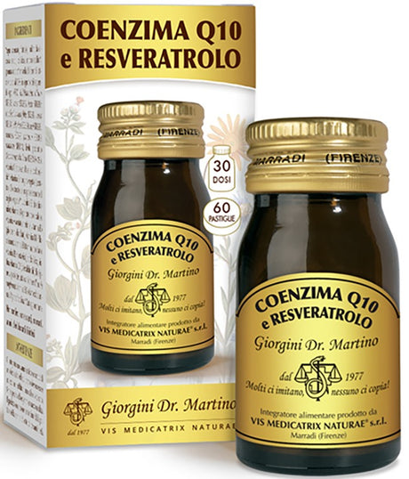 dr giorgini ser vis coenzima q10 e resveratrolo 60 pastiglie giorgini ean 8056364777838