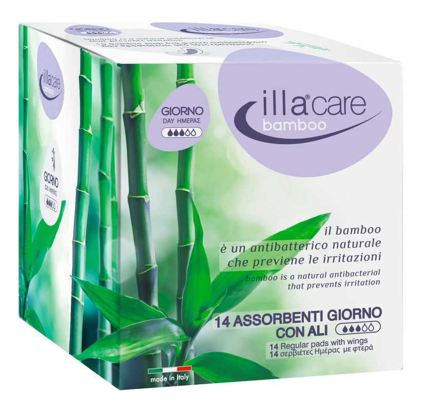 pietrasanta illa care bamboo assorbente giorno 14 pezzi illa ean 8032956145360
