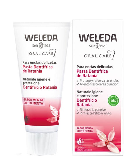 weleda italia dentifricio ratania 75 ml weleda ean 4001638098083