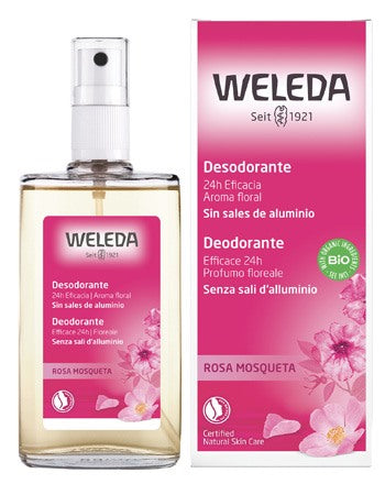 weleda italia deodorante rosa mosqueta 100 ml weleda ean 4001638088084