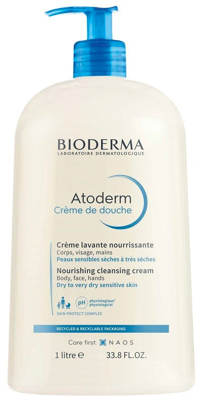 bioderma italia atoderm creme de douche 1 litro bioderma ean 3701129802007