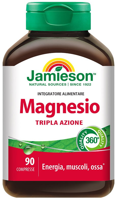 qualifarma jamieson jamieson magnesio tripla azione 90 compresse biovita ean 0064642092540