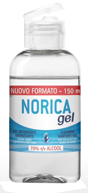 polifarma benessere srl norica gel detergente igienizzante 70 alcool 150 ml ean 8056772950465