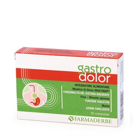 farmaderbe gastro dolor 30 compresse farmaderbe ean 8058456784625