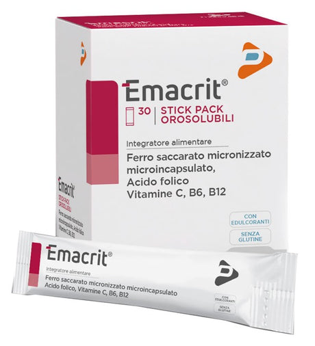 pharma line emacrit orosolubile 30 stick pack pharma line