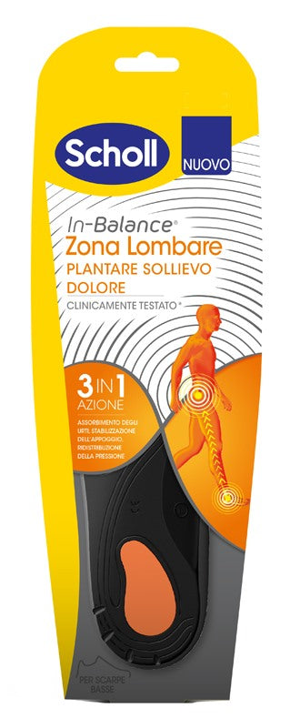 scholls scholl plantare lombare l 2 pezzi scholls ean 8056860821554