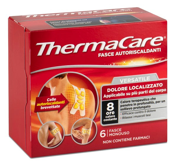 angelini ch fascia thermacare versatile 6 pezzi thermacare ean 8000036024614