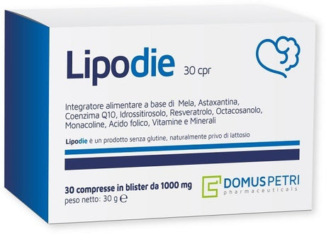 domus petri pharmac lipodie 30 compresse domus petri pharmaceutic 