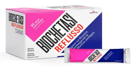 alfasigma chc biochetasi reflusso 20 stick aroma arancia biochetasi ean 8020030150119