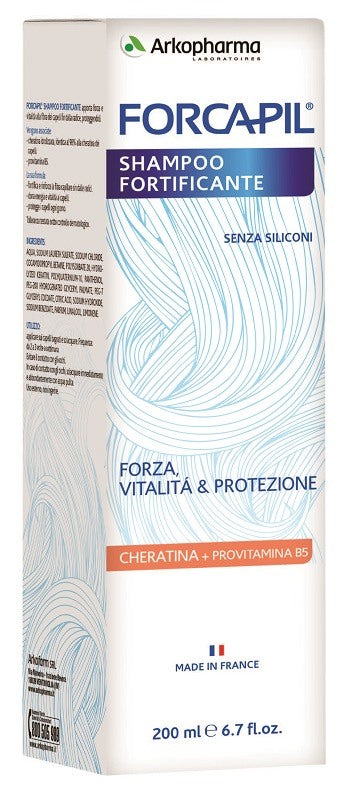 arkofarm forcapil shampoo fortificante 200 ml arkofarm ean 3578830847128