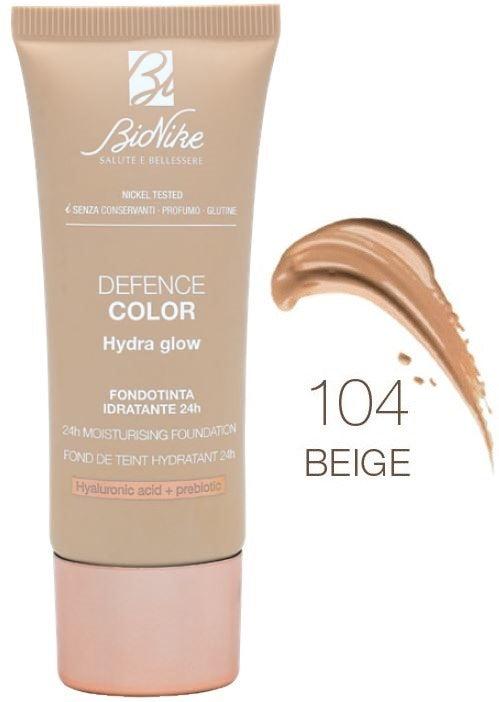 icim bionike defence color fondotinta hydra glow 104 bionike ean 8029041176040