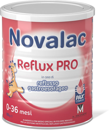 menarini comm novalac reflux pro 800 g novalac ean 8050519010153