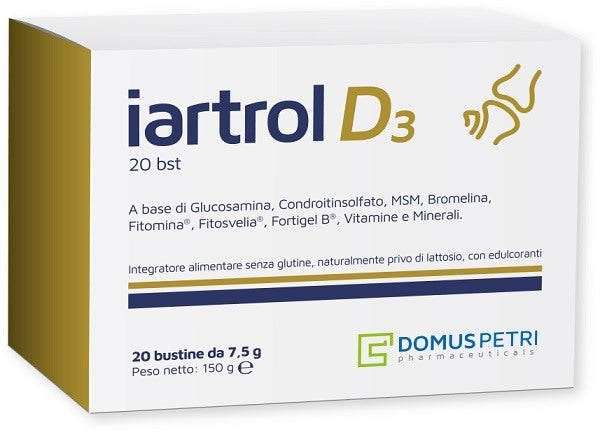domus petri pharmac iartrol d3 20 bustine domus petri pharmaceutic 