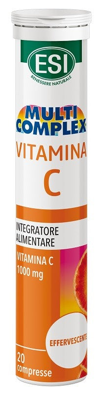 esi esi multicomplex vitamina c 20 compresse effervescenti esi ean 8008843132904