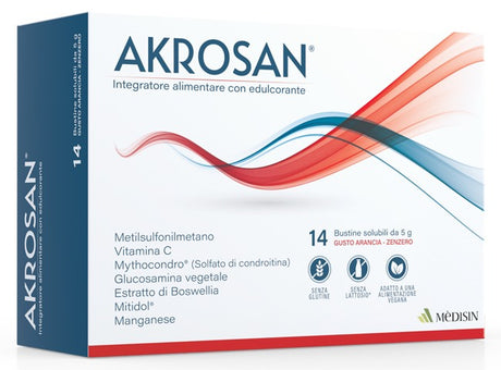 medisin akrosan 14 bustine medisin