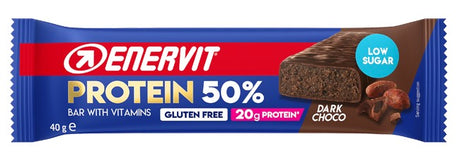 enervit spa enervit sport protein bar 50 barretta dark chocolate 40 g ean 8007640896118