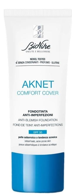 icim bionike aknet comfort cover fondotinta 102 30 ml bionike ean 8029041229128