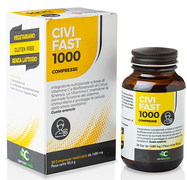 cemon cemonmed civifast 1000 30 compresse masticabili cemon ean 8013901686138