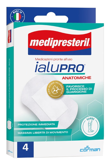corman medipresteril ialupro gambe 10x15 cm 4 pezzi medi presteril ean 8016867014441