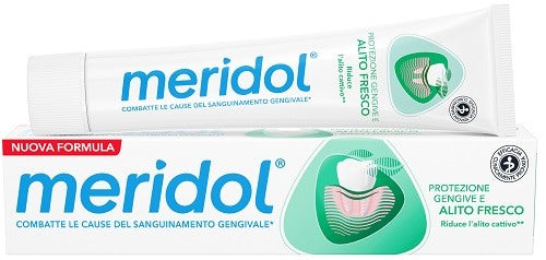 giuliani meridol protezione gengive alito fresco 75 ml meridol ean 8718951560239