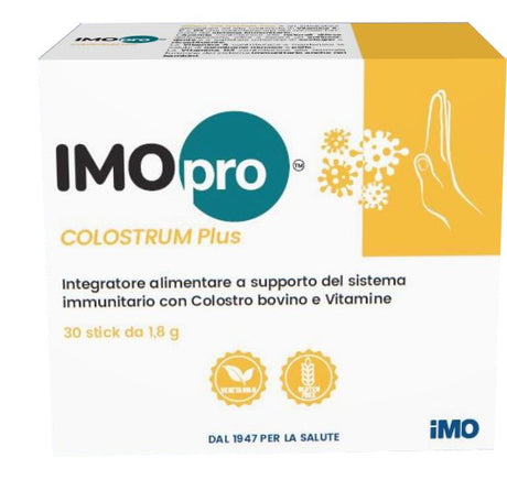 imo imopro colostrum plus 30 stick 18 g imo ean 8055713390117