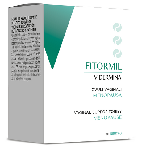 ganassini health care fitormil vidermina 10 ovuli vaginali menopausa fitormil ean 8050444857465