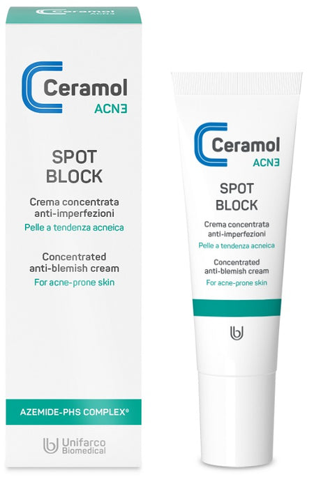 unifarco ceramol acn3 spot block 20 ml unifarco ean 8029408125728