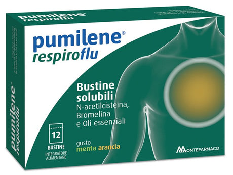 montefarmaco otc spa pumilene respiroflu 12 bustine pumilene ean 8058363618655