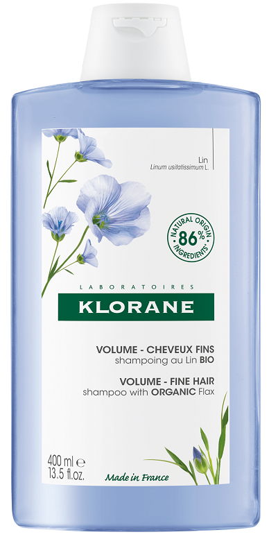 pierre fabre klorane shampoo volume fine hair con lino 400 ml klorane ean 3282770147308