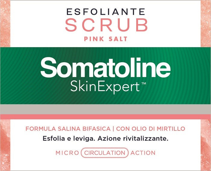 manetti h roberts c somatoline skin expert scrub pink salt 350 g somatoline ean 8002410067590