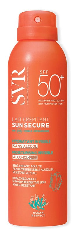 svr sun secure lait crepitant spf50 200 ml ean 3662361002559