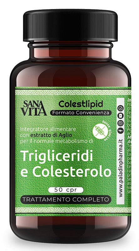 paladin pharma sanavita colestlipid plus 50 compresse sanavita ean 8052049552714