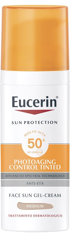 beiersdorf eucerin eucerin sun photoaging control tinted gel creme spf50 medium 50 ml eucerin ean 4005800300646