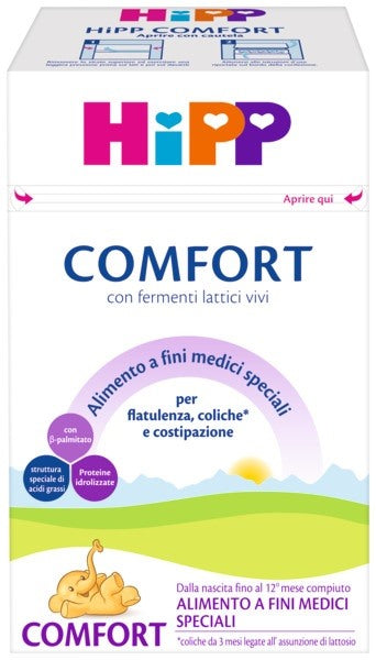 hipp italia hipp latte comfort 600 g hipp ean 4062300416086