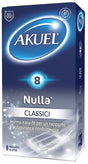 pikdare profilattico akuel nulla classico 8 pezzi akuel ean 5011831089381