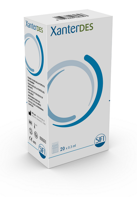 sifi xanterdes soluzione oftalmica 20 flaconcini monodose da 03 ml sifi ean 8027864060393