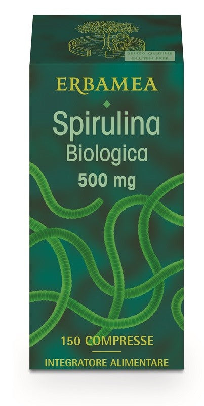 erbamea spirulina biologica 150 compresse erbamea ean 8032841635747