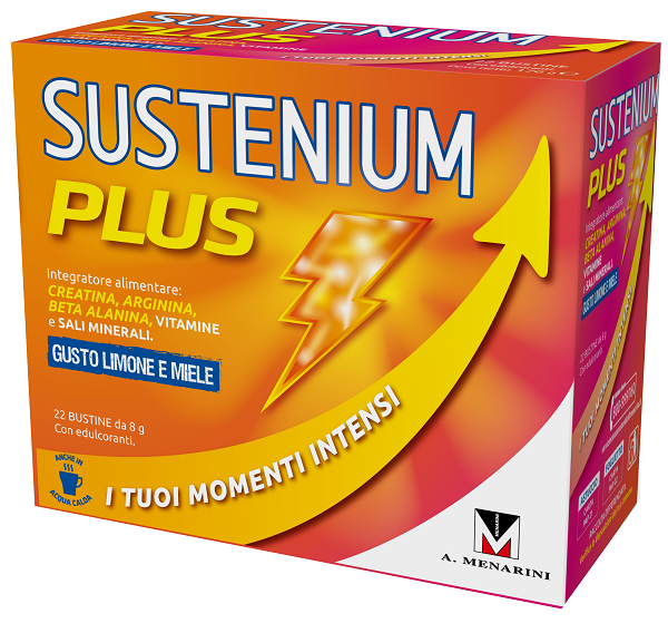 menarini otc sustenium plus limone miele 22 bustine sustenium ean 8059591080894