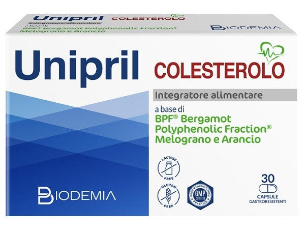 gpp health unipril colesterolo 30 capsule gastroresistenti ean 8055713640014
