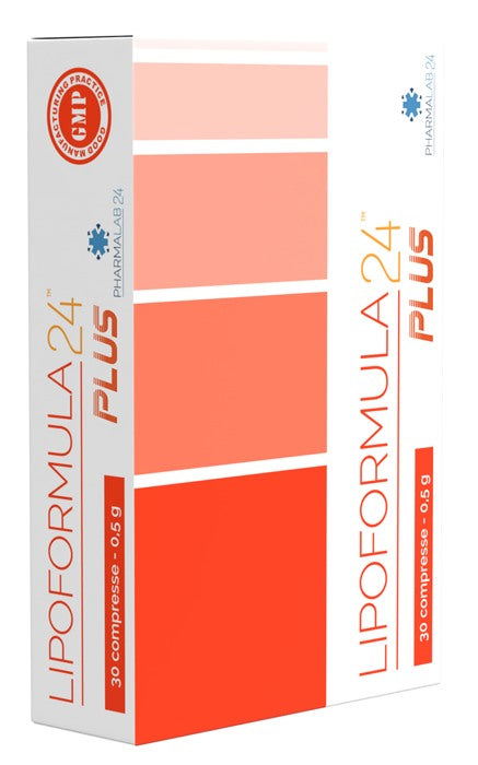 pharmalab24 lipoformula24 plus 30 compresse ean 8053689670066